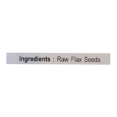 Nutriwish Raw Flax Seeds 500 gm - Nutritional Bars