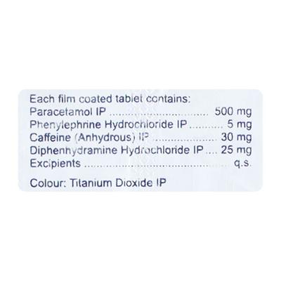 NICIP COLD & FLU Tablet 10's - Cough And Cold-Cou