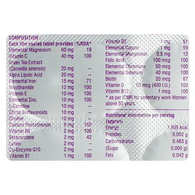 Wellwoman 50+ Tablet 10'S - Supplements-Vam