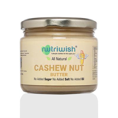 Nutriwish Cashewnut Butter 250 gm - Nutritional Bars