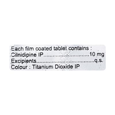 CCBEST 10mg Tablet 10's - Hypertension-Cal