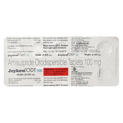 Joykem Odt 100mg Tablet 10'S - Schizophrenia-Aps