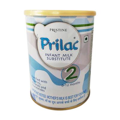 Pristine Prilac Stage 2 (6-12 months) Powder - 400 gm (Tin) - Baby And Infant Supplements