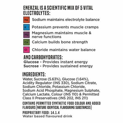ENERZAL ORANGE FLAVOUR Liquid 500ml - Health Drink