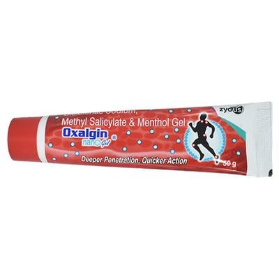 Oxalgin Nano Gel 50gm - Pain relief-Nsa