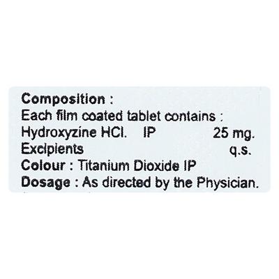 ANXIDOL 25 Tablet 10's - Allergies-Ant