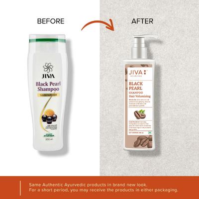 Jiva Ayurveda Hair Shampoo - Black Pearl 200 ml - Shampoos