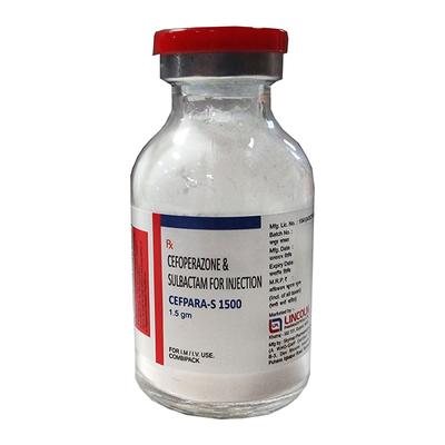 CEFPARA S 1.5gm Injection 1's - Bacterial Infections-Cep
