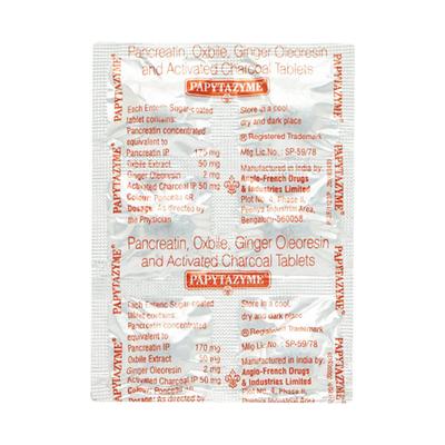 Papytazyme Tablet 10'S - Digestion-Dig