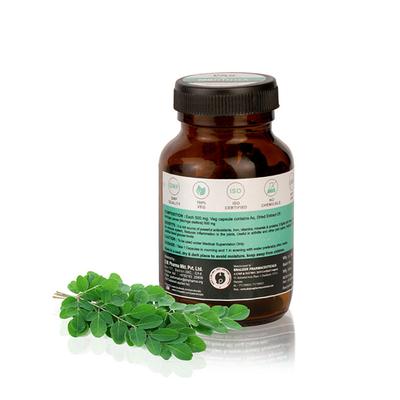 PAX Vedic Science Moringa Veg Capsule 60's - Herbal Dietary Supplement