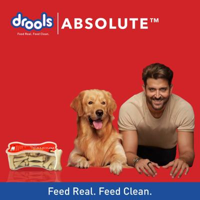 Drools Absolute Calcium Bone Jar, Dog Supplement 40's - Petfood