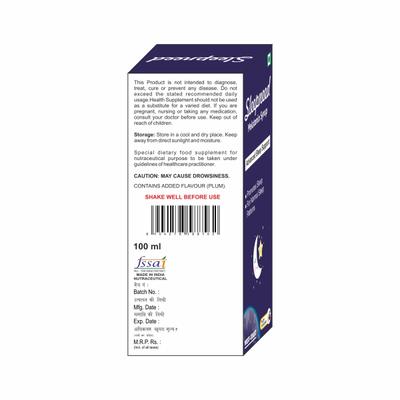 West Coast Sleepneed Melatonin Syrup - Plum 100 ml - Mental Health