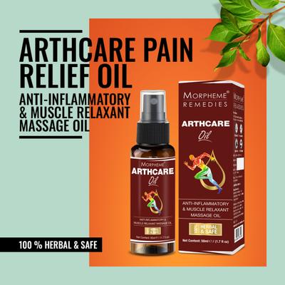 Morpheme Remedies Arthcare Oil With Spray 50 ml - Hair Oils