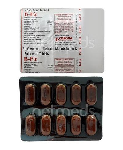 B Fit Tablet 10'S - Supplements-Vam
