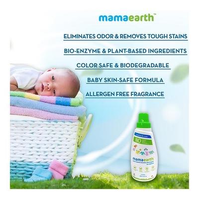 Mamaearth's Plant Based Baby Laundry Liquid Detergent 200 ml - Baby Detergents