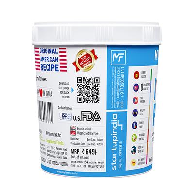 Myfitness Chocolate Peanut Butter - Smooth 1250 gm - Nutritional Bars