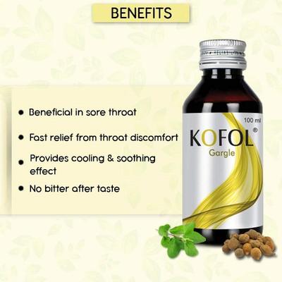 Kofol Gargle 100 ml - Sore Throat Lozenges
