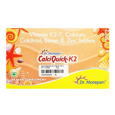CALCIQUICK K2 Tablet 10's - Supplements-Vam