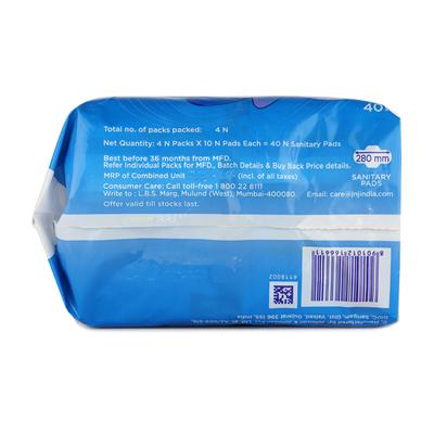 Stayfree Secure Ultra Thin Dry Cover With Wings (XL) Sanitary Pad 40's - Sanitary Napkins