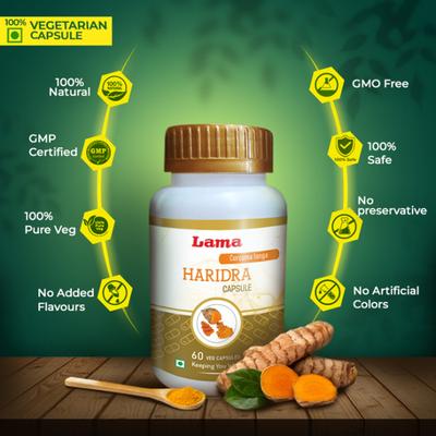 Lama Haridra Capsule 60's - Speciality Medicines