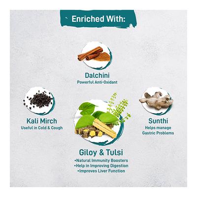 Zandu Giloy Tulsi + 3 Herbs Health Juice 500 ml - Ayurvedic Juices