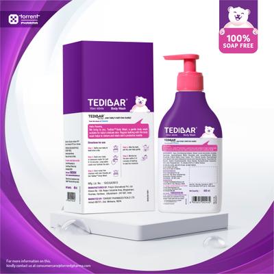 Tedibar Gentle Baby Body Wash 400 ml - Baby Body Wash