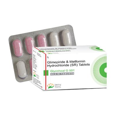 GLYCOHEAL G 501 Tablet 10's - Diabetes-Ant