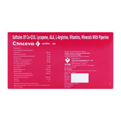 CONCEVA F Softule 10's - Supplements-Vam