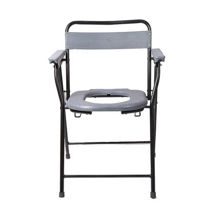 Entros Commode Chair - Oval (EHS-C779B) - Wheelchairs & Walking Sticks