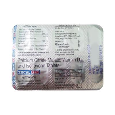 Zecal Fem Tablet 10'S - Supplements-Vam