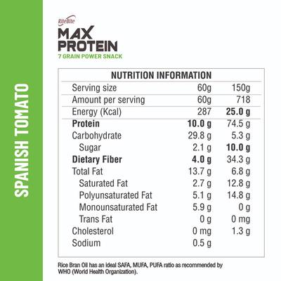 RiteBite Max Protein Chips - Spanish Tomato (Pack of 3) - Nutritional Bars
