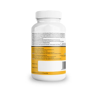Aiwo Curcumin Rich 500 mg Capsule 60's - Herbal Dietary Supplement