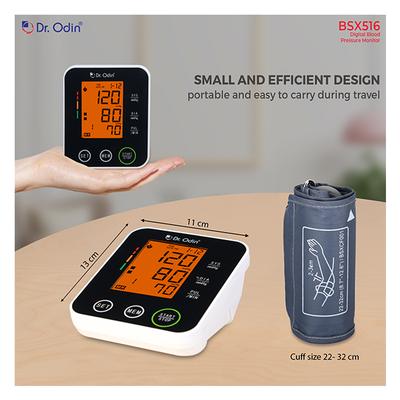 Dr. Odin Digital Blood Pressure Monitor - Black (BSX516) - Blood Pressure Monitors
