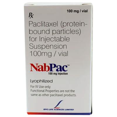 Nabpac 100mg Injection 1'S - Cancer Oncology-Cyt
