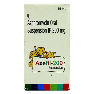 AZEFIL 200 Suspension 15ml - Bacterial Infections-Mac