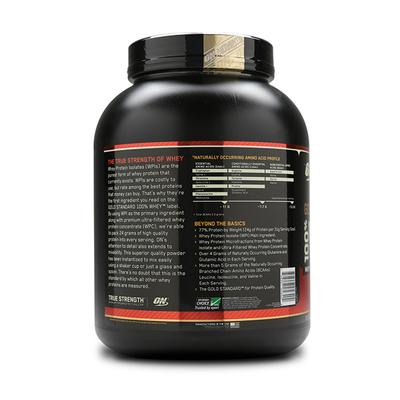 Optimum Nutrition (ON) 100% Whey Gold Standard Powder - Delicious Strawberry 5 lb - Whey Proteins