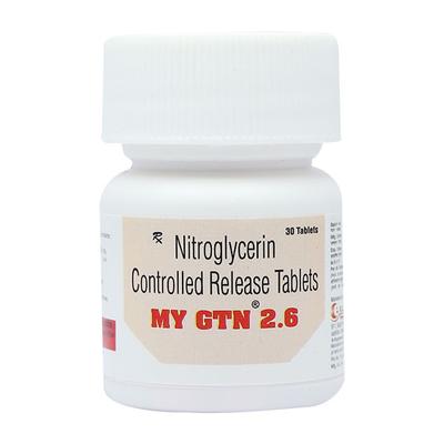 MY GTN 2.6 Tablet 30's - Angina
