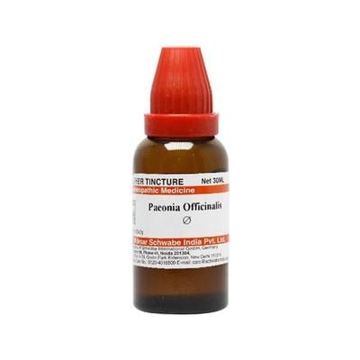 Dr.Willmar Schwabe Paeonia Officinalis Ø Liquid 30 ml - Mother Tincture