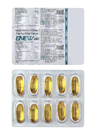 Enew 400mg Capsule 10'S - Supplements-Vam