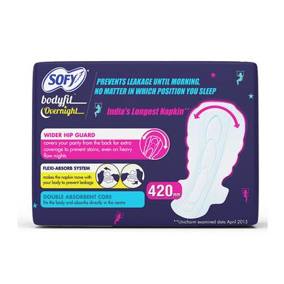Sofy Bodyfit Overnight (XXXL) 3's - Sanitary Napkins