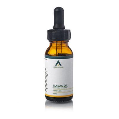 Age Ayurveda Nasja Herbal Nasal Drops Oil 30 ml - Speciality Medicines