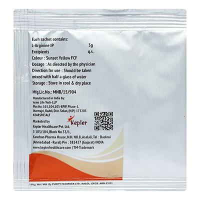 ARGIMUST NATURAL ORANGE LEMON FLAVOUR Granules 8.5gm - Supplements-Vam