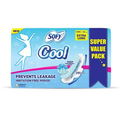 Sofy Cool Extra Long Pads (XL) 54's - Sanitary Napkins