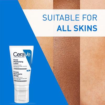 CeraVe PM Facial Moisturising Lotion - Normal to Dry Skin 52 ml - Face Wash & Cleansers