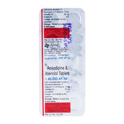 Aldo AT 5/50mg Tablet 10'S - Hypertension-Bet