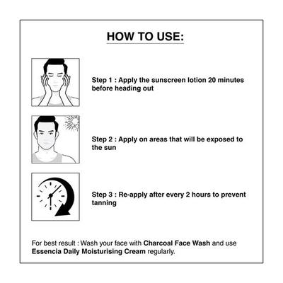 The Man Company Defence Theory Sunscreen Lotion - 40+ SPF PA+++ 59 ml - Face Sunscreen