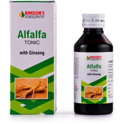 Bakson's Alfalfa With Ginseng Tonic 115 ml - Speciality Medicine