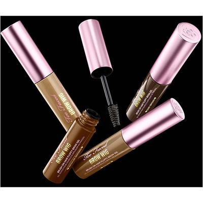 Too Faced Brow Wing Brush On Hair Fluffy Brow Gel Taupe 5.5ml - Eyebrow Pencils & Enhancers