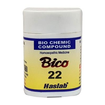 Haslab Bico 22 Biochemic Compound Tablet 20 gm - Bio-Chemic