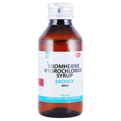 Brohex 4mg Syrup 100ml - Cough And Cold-Cou